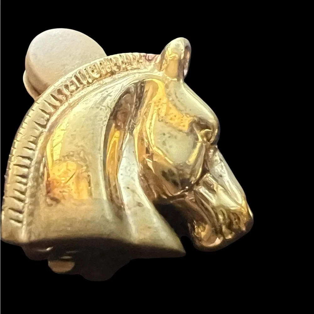 Hermes Bijouterie Fantaisie Horse Head Earrings - Picture 4 of 9